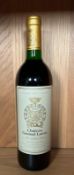 A bottle of Chateau Gruaud Lasose Grand Cru 1993