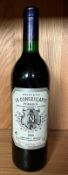 A bottle of Chateau La Conseillante Pomerol 1994