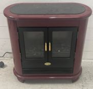Dimplex stove style fan heather (H62cm W60cm D26cm)