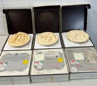 Six studio Dante Di Volteradici alabaster plate