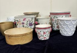 A selection of pots by various makers