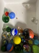 A selection of marbles