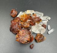 A selection of various crystals