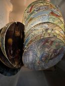 Fourteen picture plates, various makers to include Wedgwood etc