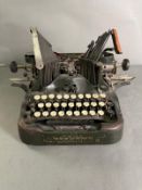 A vintage The Olive typewriter