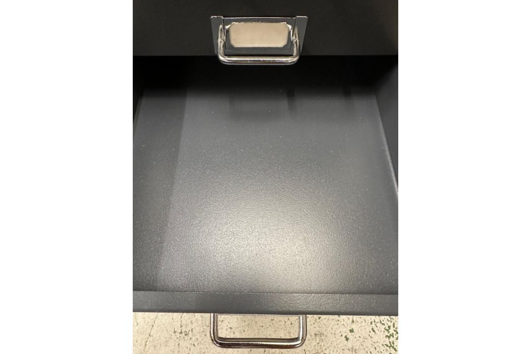 A metal ten drawer office cabinet (H61cm W30cm D28cm) - Image 3 of 3