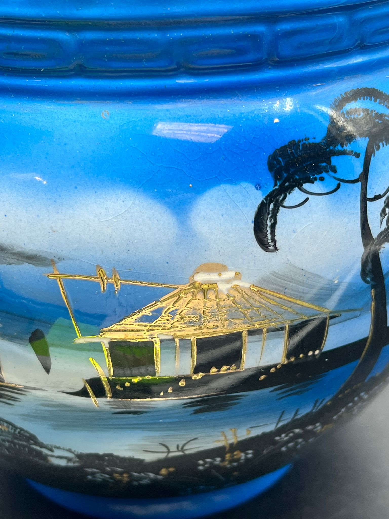 Two decorative vases - Image 2 of 3