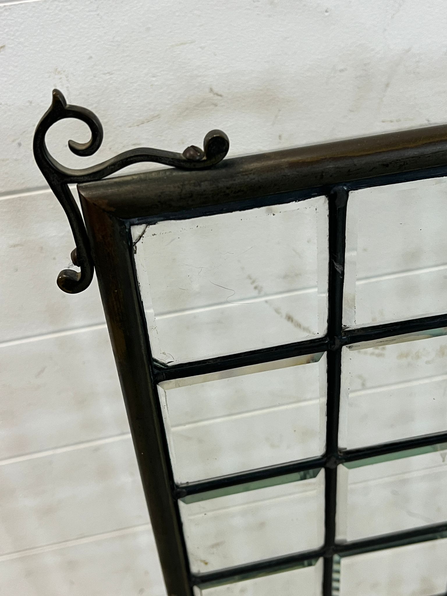 A glass panel fire screen 60cm x 84cm - Image 2 of 2
