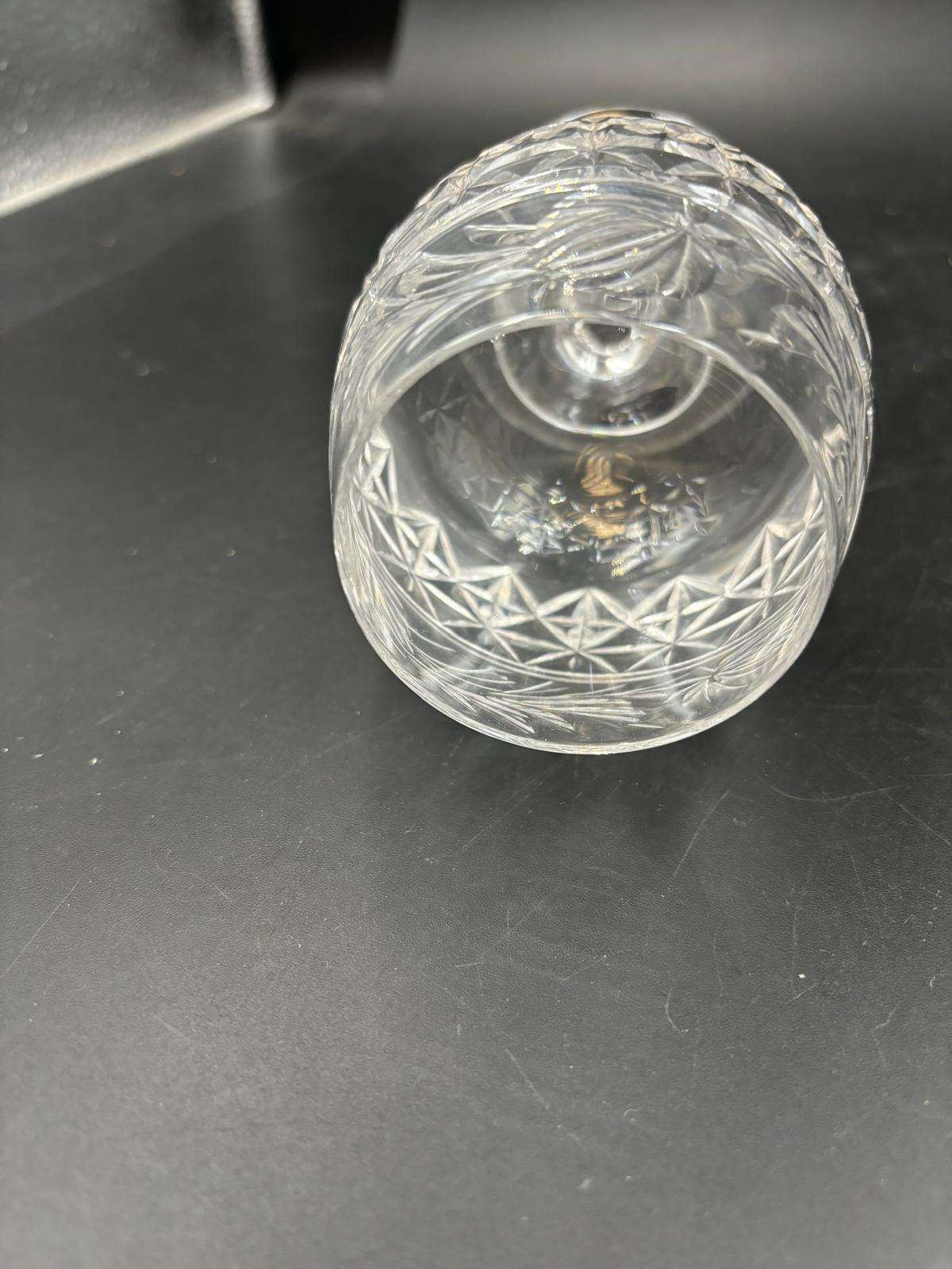 A set of six crystal glass tumblers by Stuart and Sons - Image 2 of 3