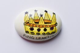 A Pebble hand painted by Actor and Director Kenneth Branagh to raise funds for the fantastic