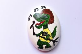 A Pebble hand painted by Andy Day of CBeebies to raise funds for the fantastic Momentum Children's