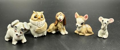 Five Disney wade whimsies