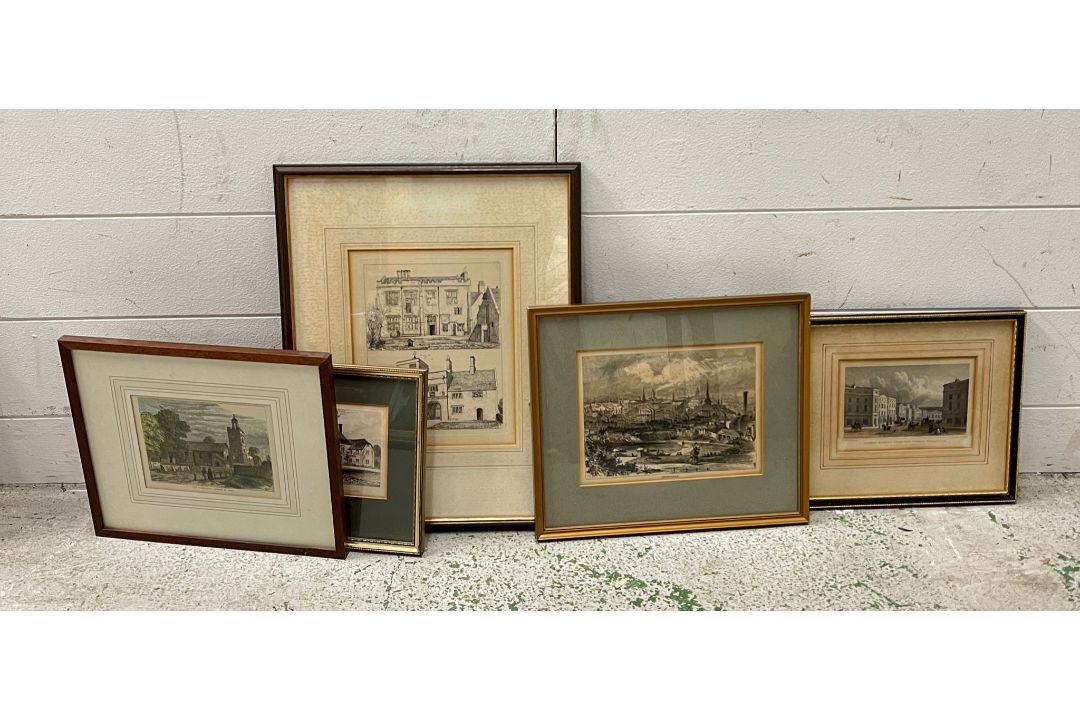 A selection of prints various ages and artists - Image 1 of 3