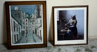 Two prints of various scenes