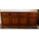 A mahogany veneer sideboard comprising of a cutlery drawer and two others over two, two door - Image 1 of 6