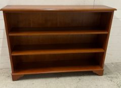 Reproduction open bookcase (H92cm W110cm D33cm)