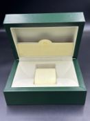 An original Rolex box