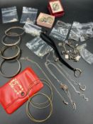 A large selection of quality silver jewellery, various sizes, styles and conditions.