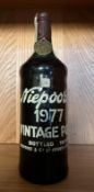 A Bottle of 1977 Niepoort's Vintage Port
