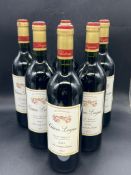 Six bottles of Chateau Lieujean Haut Medoc 2005