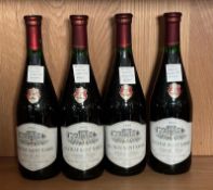 Four bottle of Chateau Saint Nabor Cotes Du Rhone 1998