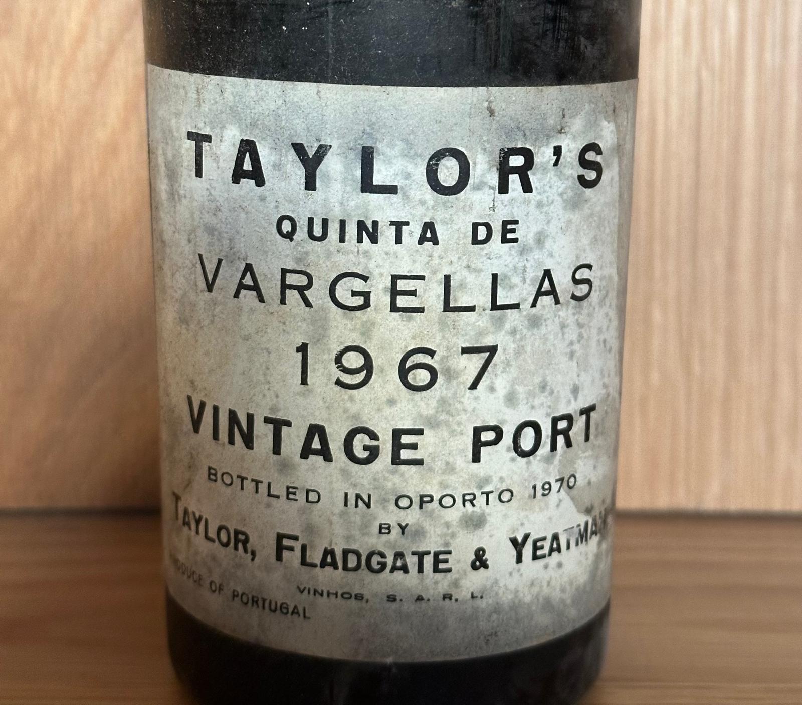 A bottle of Taylors 1967 vintage port - Image 2 of 4