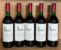 Five bottles of Chateau Marquet La Paillerie 2006