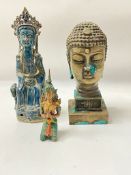 Three Buddha themed items