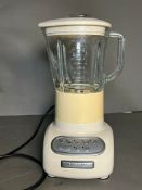 A kitchen aid artisan blender/mixer