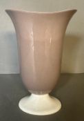 A Wedgewood grey and white vase H21cm