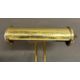 A brass bankers lamp with pierced shade - Image 2 of 3