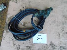 1 x British Army Nato Inter Vehicle Jump Start Cable, MoD Reserve Stock Serviceable