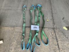 5X EUROWEB 4FT 2000 kgs WINCHING STRAPS