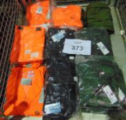 Assortment of Workwear in Various Quantity & Size inc Hi-Viz Bib Brace Overalls, Jackets ect