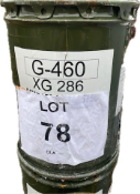 4X 12.5 kgs DRUMS OF G-460 XG286 GREASE MOD RESERVE STOCK