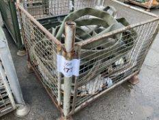 1X STILLAGE OF LAY FLAT HOSES, FITTING, ETC