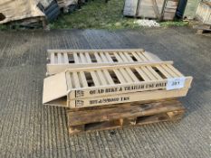 2X NEW UNISSUED QUAD BIKE/RTV ALUMINIUM RAMPS 10FT EXTEDEND 2.5M GAP MOD RESERVE STOCK