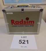 Radsim Gamma Survey Simulator - Radiation Detection Training Unit