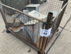 1X STILLAGE (12) HD WHEEL CHOCKS FROM MOD