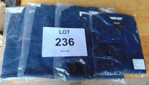 4 x Unissued Cosalt Navy Blue Work Jackets Size 100
