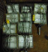 10 x 110-V Work Lights.