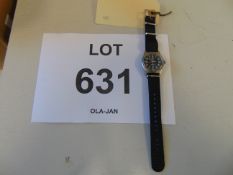 CWC (Cabot Watch Co Switzerland) British Army W10 Service Watch Nato Marks Date 1990, GULF WAR 1