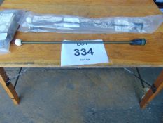 3 x Vehicle Flag Marker Pole Canvas Winch Cover