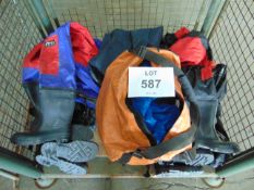 Assortment of Various Dry / Wet Suits & Waterproof Jackets