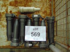 7 x Akron Foam Aeration Tubes - Style 755