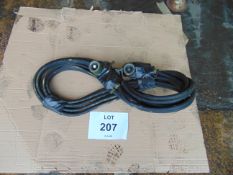 1 x British Army Nato Inter Vehicle Jump Start Cable, MoD Reserve Stock Serviceable