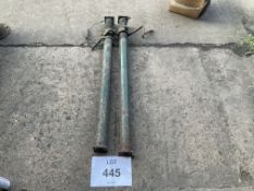 2X ADJUSTABLE ACROW PROPS FROM MOD