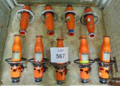 9 x Chubb Fire Foam Making Branch Pipe - FB5X MkII