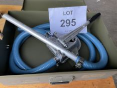 NEW UNISSUED PATAY FUEL PUMP KIT IN CASE C/W PIPES, ETC