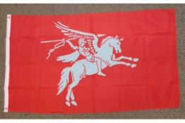 Pegasus Airborne Military Flag - 5ft x 3ft with metal eyelets